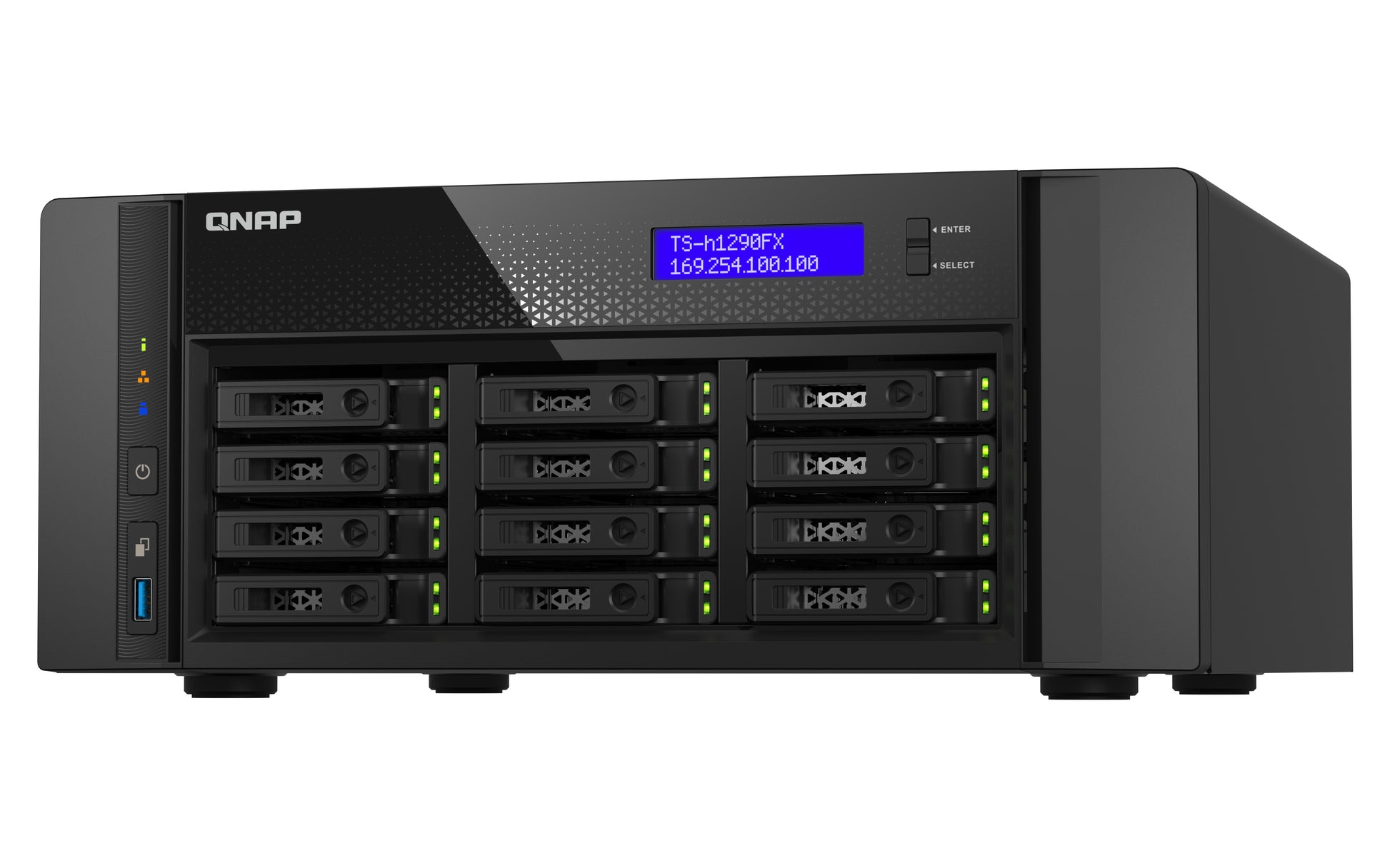 QNAP TS-h1290FX-7232P-64G Speichergerät