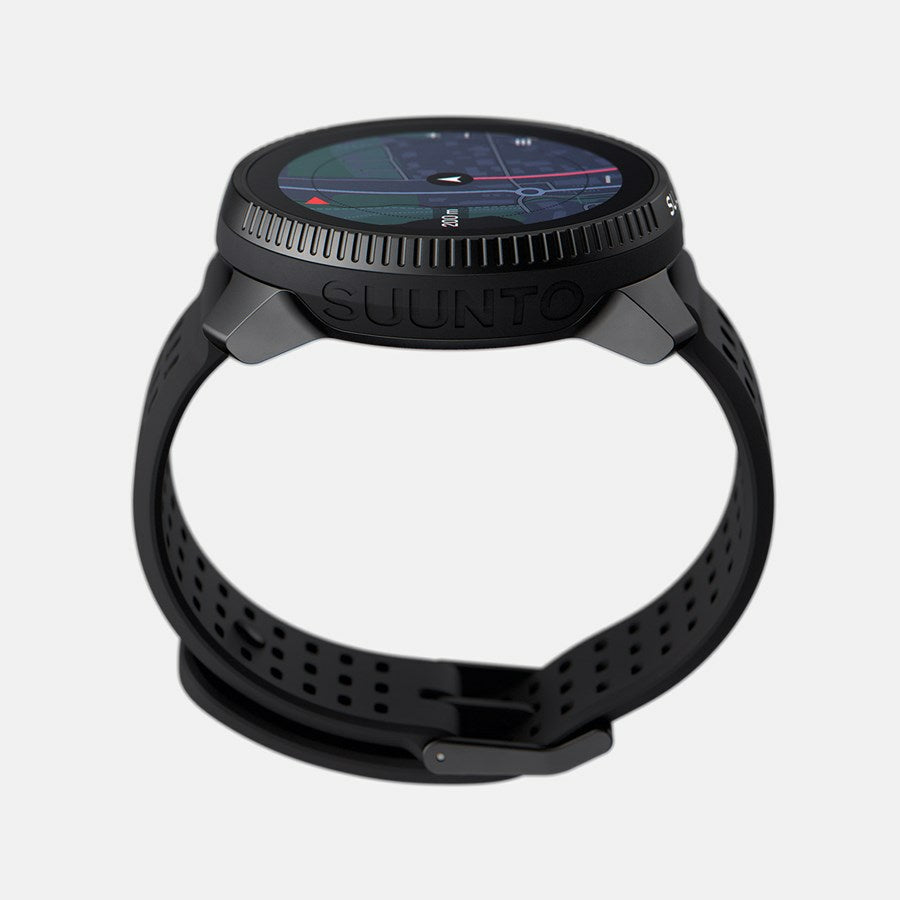 Suunto Race 49 mm GPS – Stahl Schwarz, Sportband, 100 m