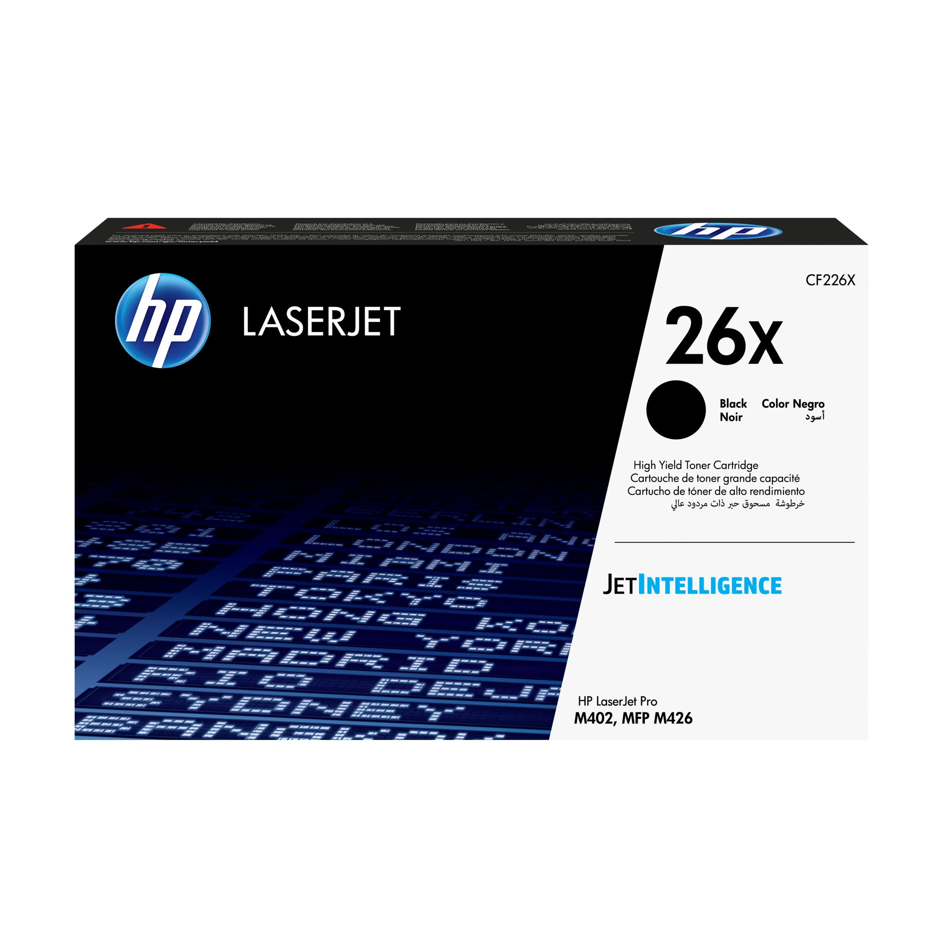 HP Toner 26X – schwarz, 9000 Seiten