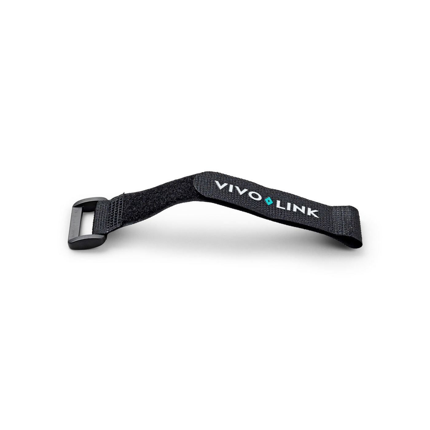 Vivolink PROTIE – Kabelbinder-Halterung, Velcro, 200 mm × 25 mm, 25 Stück, Schwarz