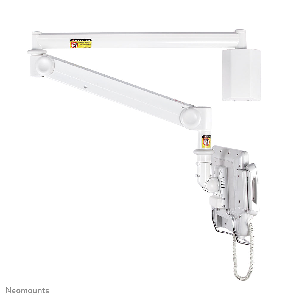 Neomounts FPMA HAW100HC – Monitorhalterung, bis 30", VESA 75 × 75 mm, 12 kg, neigbar, silber
