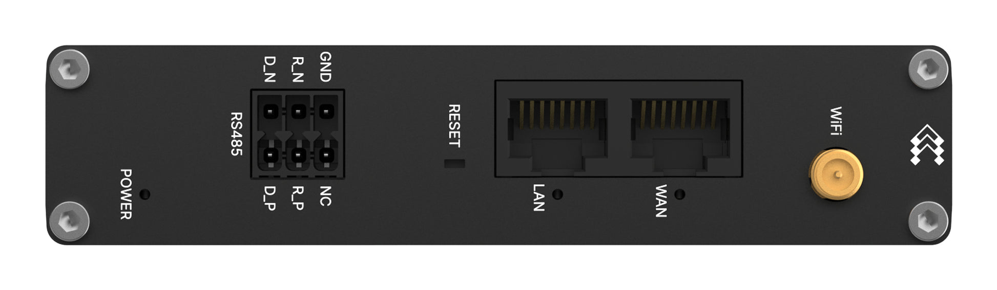 Teltonika RUT145 WLAN-Router – Wi-Fi 4, 2,4 GHz, 2× RJ-45 (10/100), RS-485, DIN-Schiene