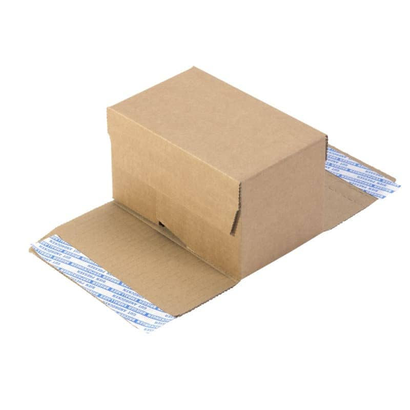 Brieger Versandkarton – 250 × 170 × 120 mm, selbstklebend, braun