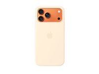 Apple Silikonhülle – Rückcover – für Apple iPhone 17 Pro Max, MagSafe, Silikon, Vanille