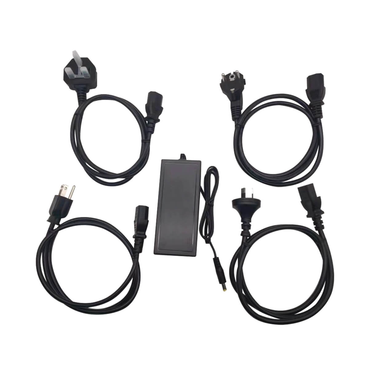 Tripp Lite N785-INT-PLCMM1 Medienkonverter LC zu RJ-45 – 1 Gbit/s, Multimode 850 nm, 550 m, PoE+ – Schwarz