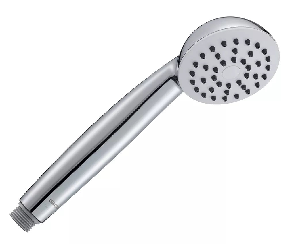 Diaqua Handbrause Duchessa – ABS/Silikon, Anschluss G1/2, 23,9×8,8 cm, Verchromt