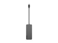 Lenovo 4X90X21427 USB-Hub – USB-C, 4× USB-A, für Windows/ChromeOS