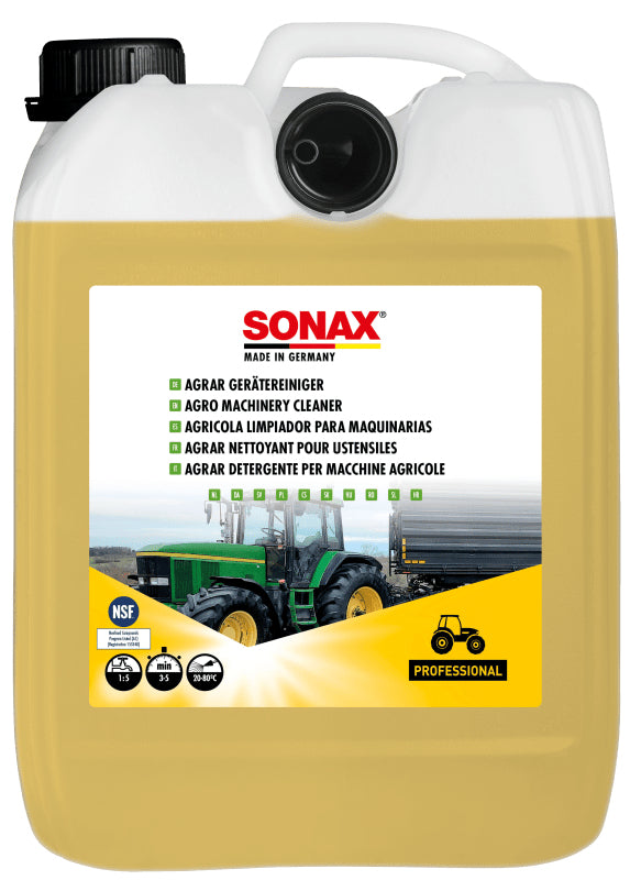 Sonax AGRAR Gerätereiniger – alkalisch, für Lastwagen, 5 l