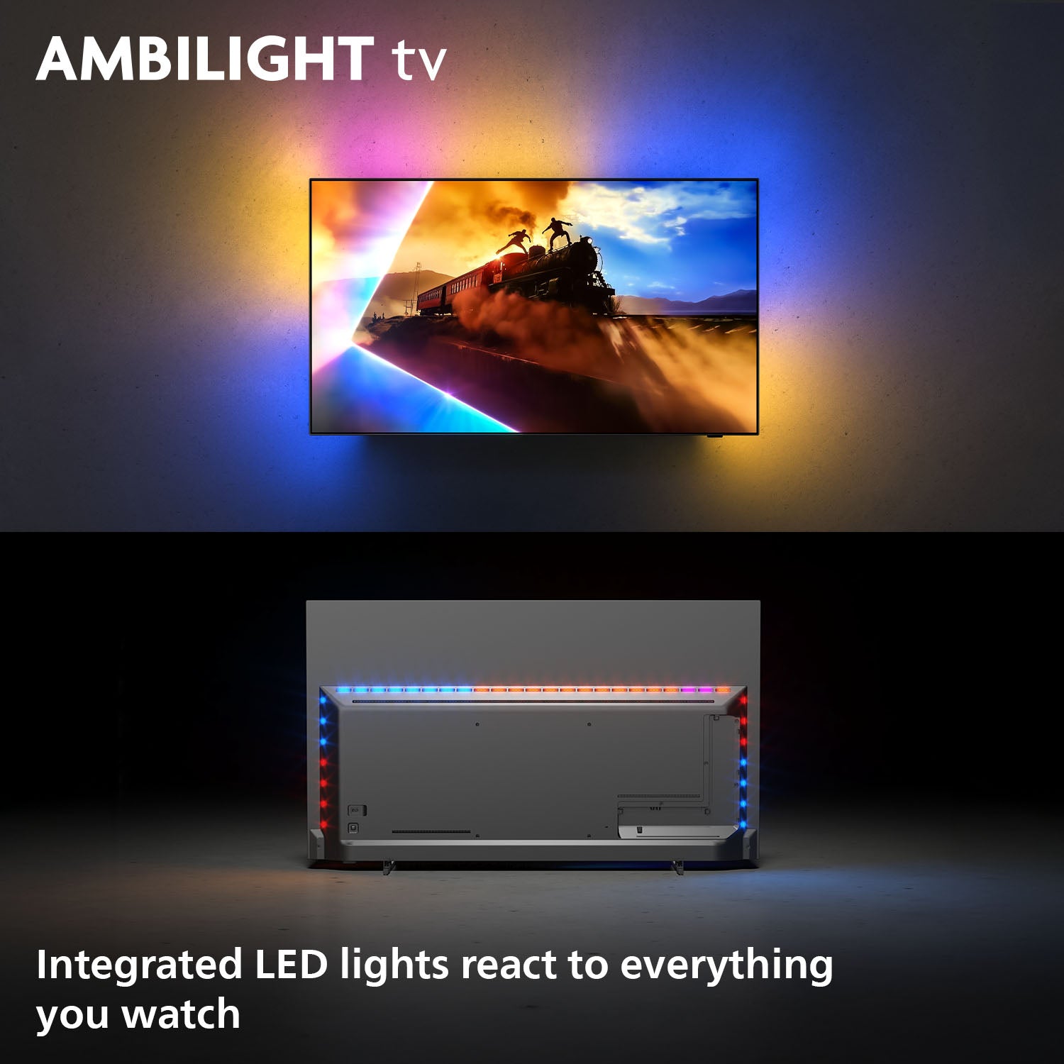 Philips 77OLED760/12 – 77" OLED UHD 4K, Titan OS, Ambilight (2025)