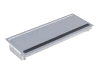 Bachmann CONI Einbausteckdosenleiste, Einbau, 387×151×59 mm – silberfarben