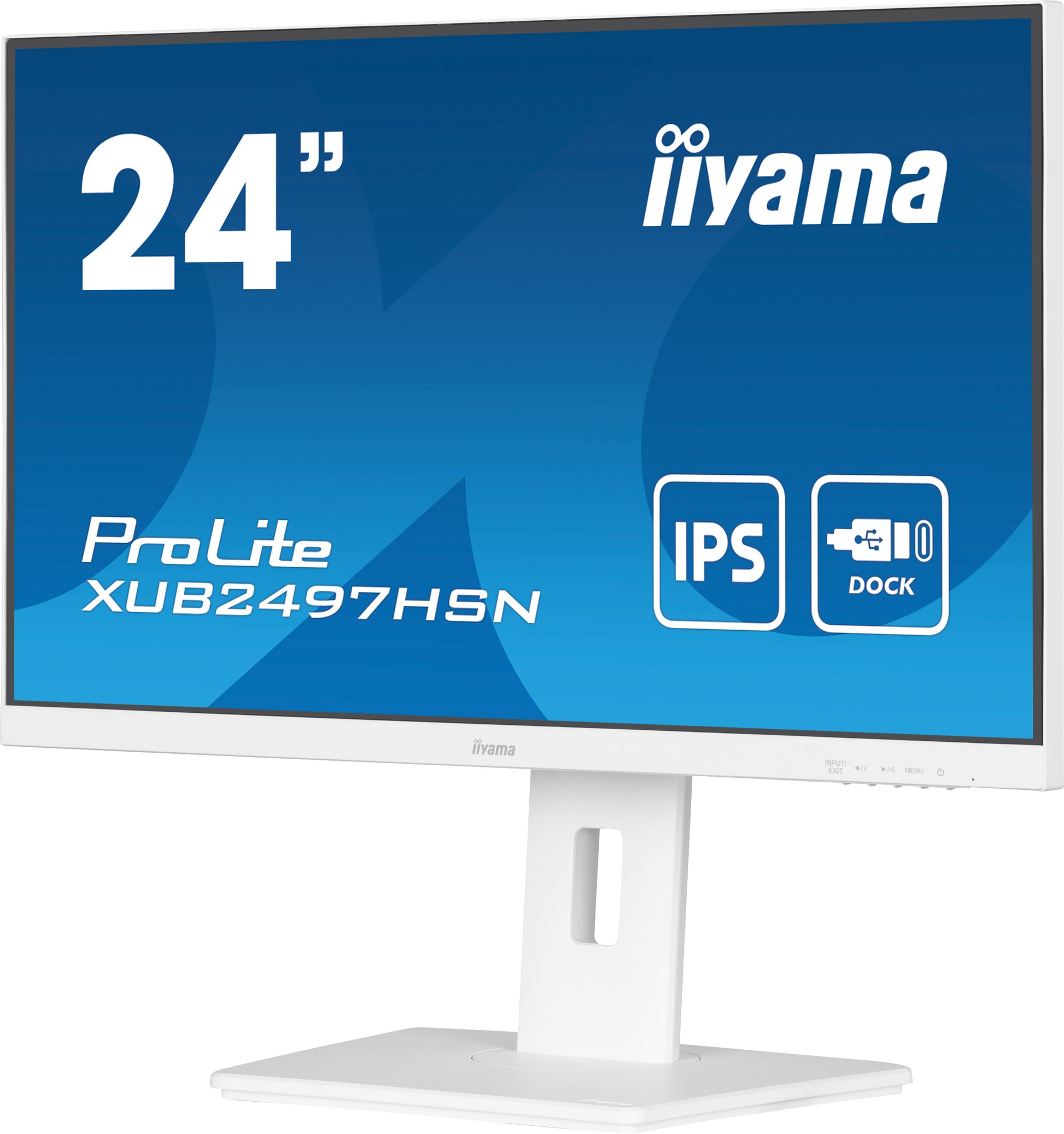 iiyama ProLite XUB2497HSN-W2 – Monitor, 23,8" 1920 × 1080 (Full HD), IPS, 300 cd/m²