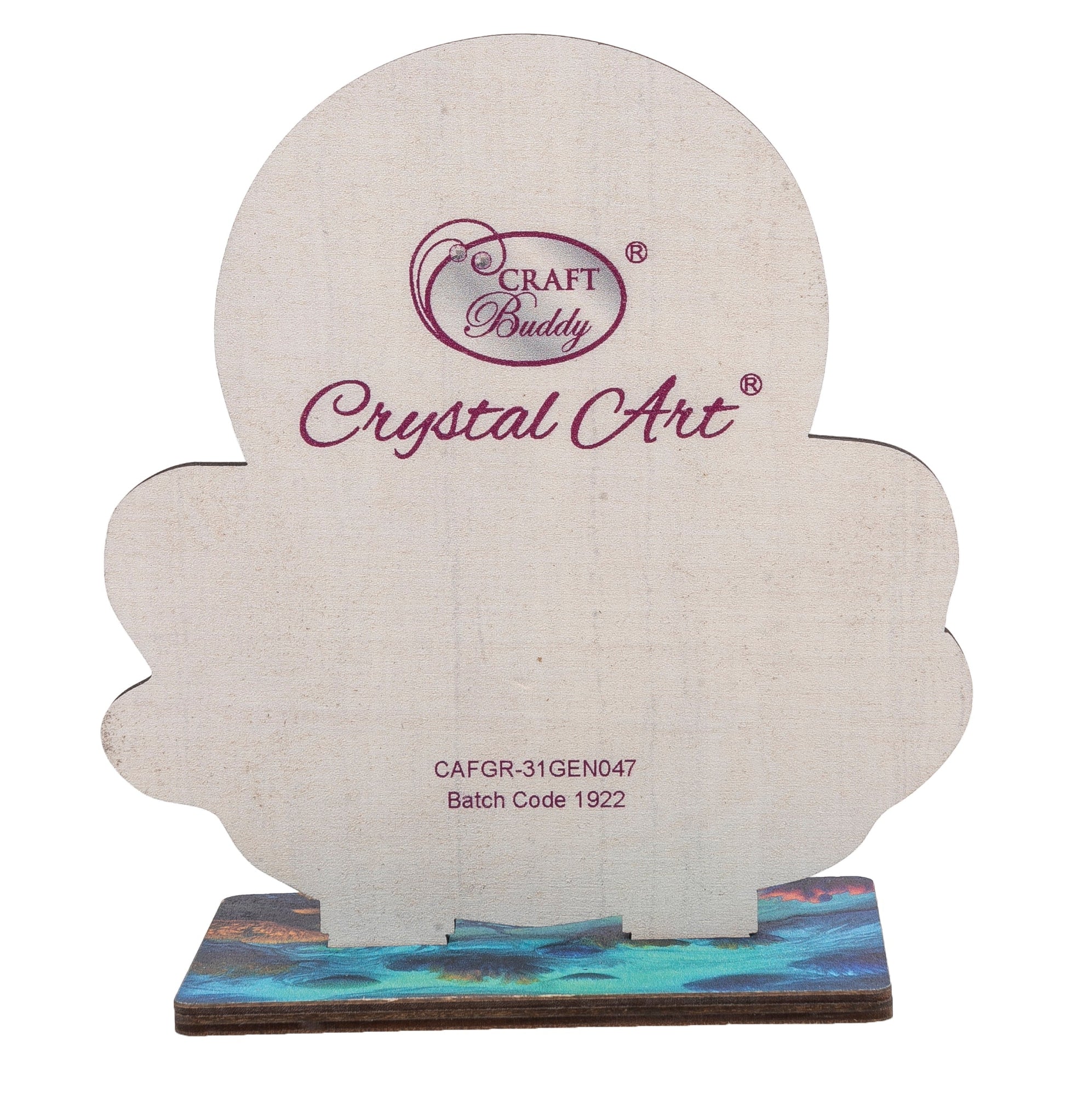 CRAFT Buddy Crystal Art Buddy – Bastelset – Oktopus – 11 cm – ab 6 Jahren