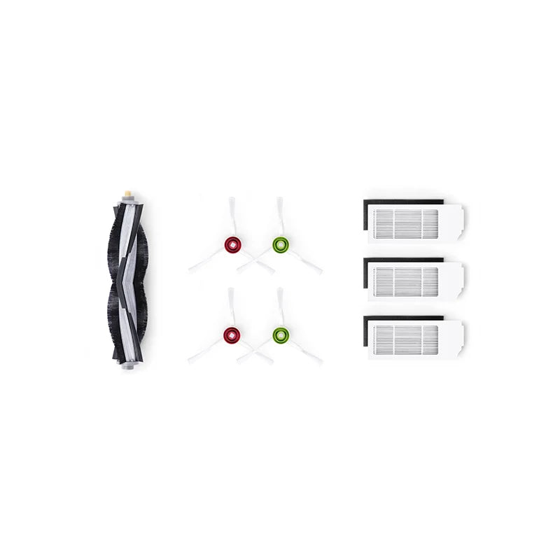 Ecovacs Zubehör-Set – 5 Bürsten, 3 Filter, für X1 Omni, X1e Omni, T10 und andere