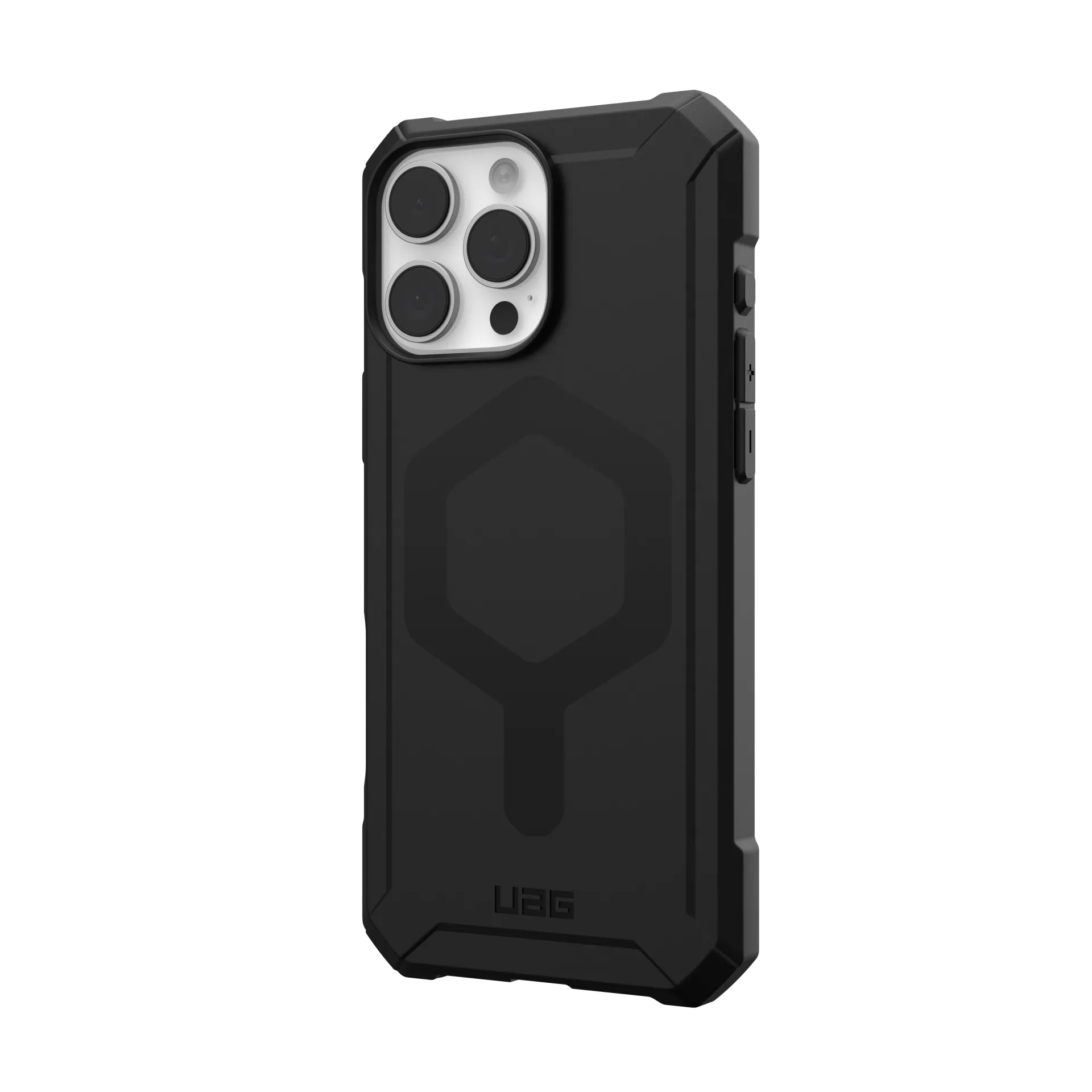 Urban Armor Gear Backcover Essential Armor – für Apple iPhone 16 Pro Max – schwarz – MagSafe-kompatibel
