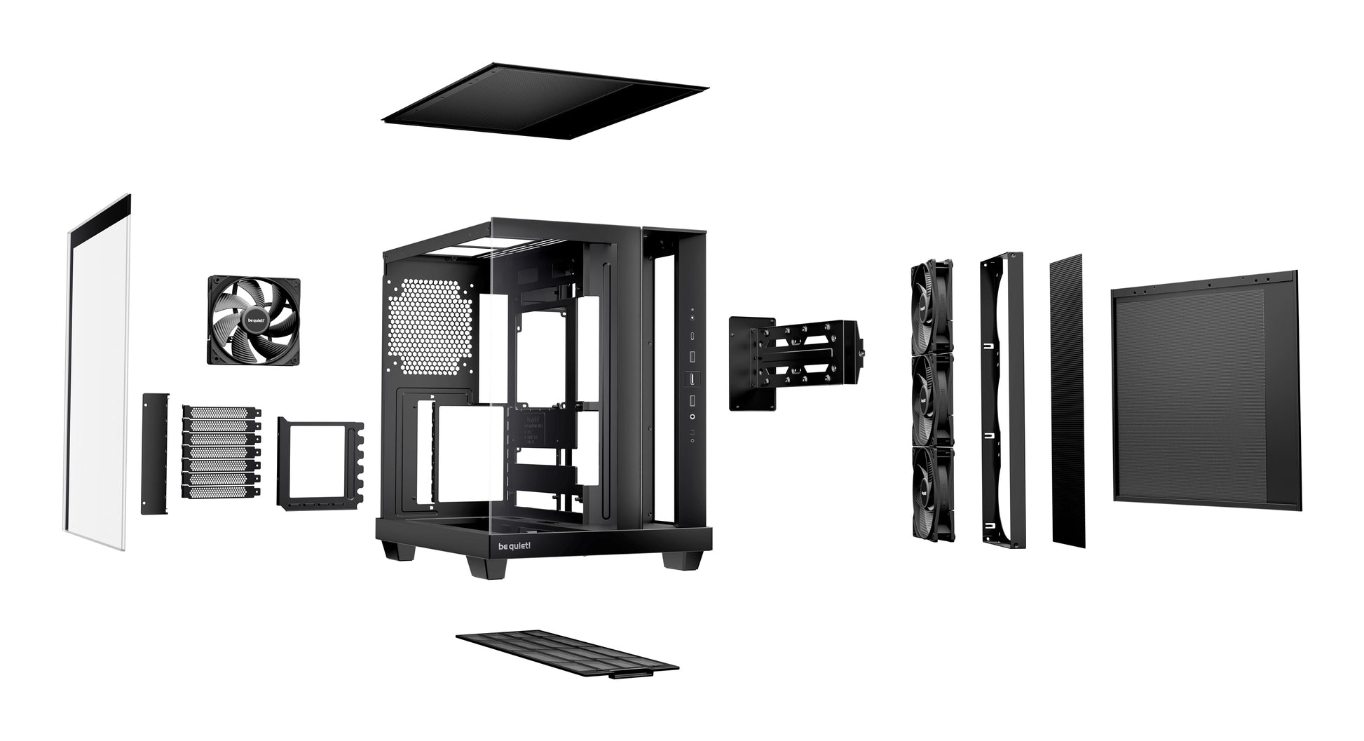 be quiet! be quiet Light Base 500 – Midi-Tower – ATX, micro-ATX, Mini-ITX, Schwarz