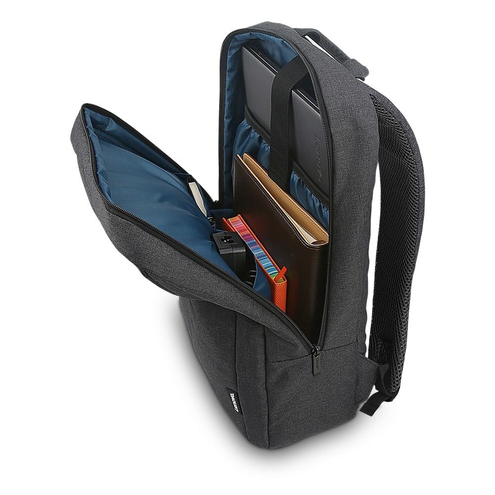 Lenovo Notebook-Rucksack bis 15,6" – mit Fronttasche – Schwarz