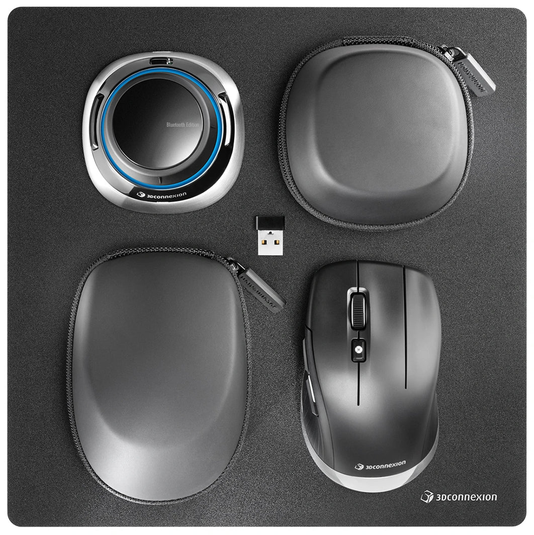 3Dconnexion SpaceMouse Wireless Kit 2 3D-Maus – kabellos
