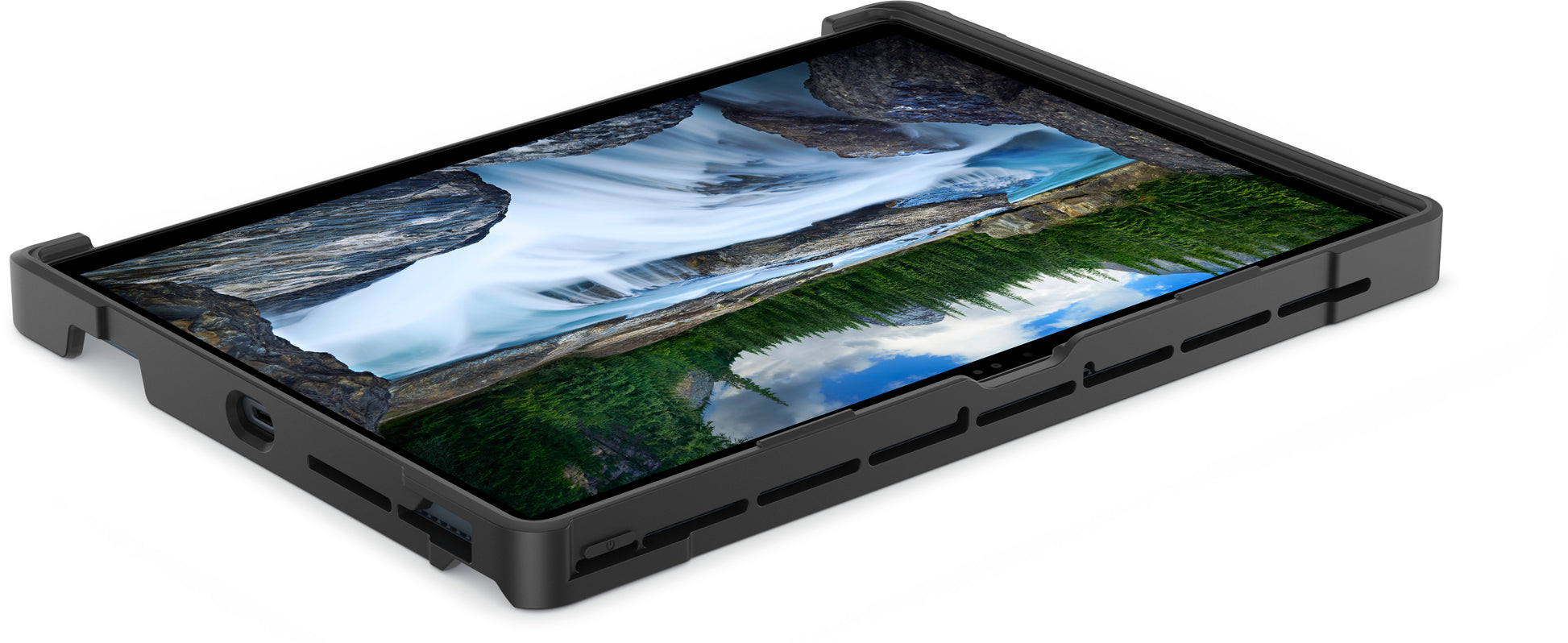 DELL Notebook-Schutzhülle für Latitude 7350 13,3" – schockresistent, abnehmbarer Schultergurt – Schwarz