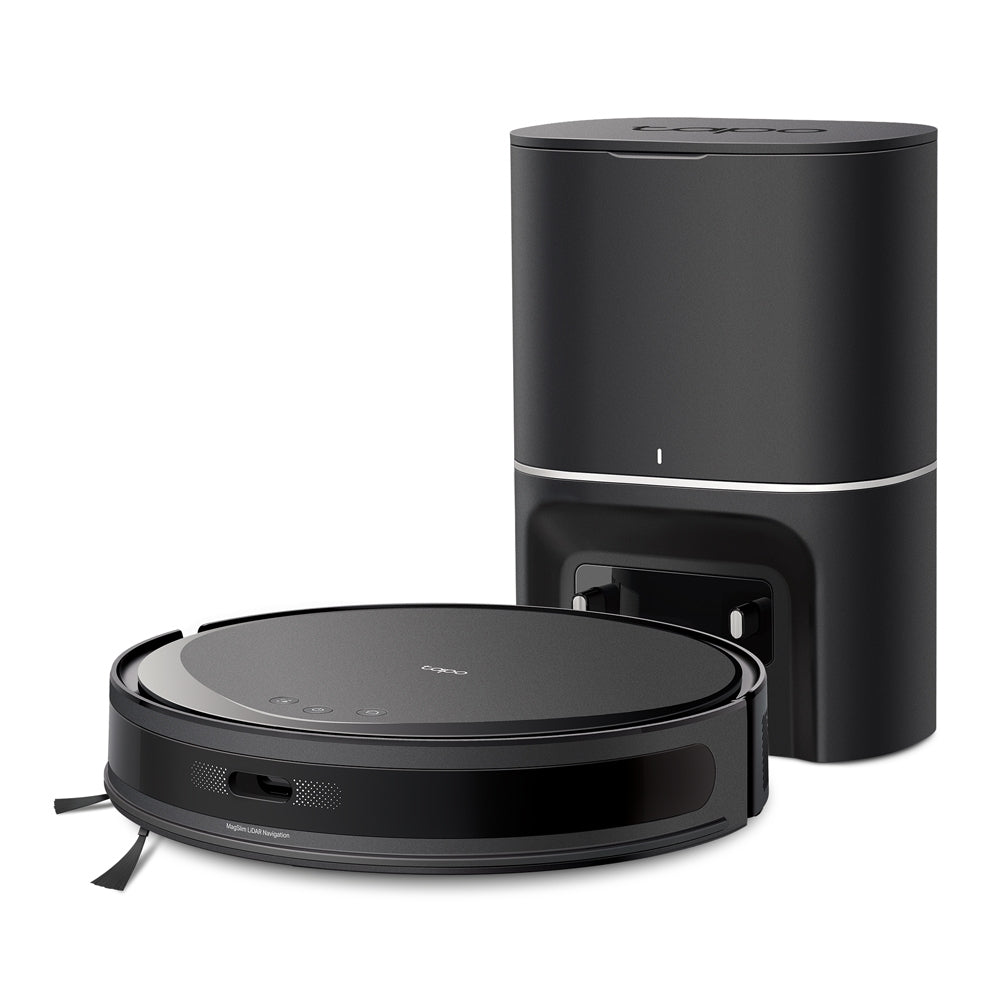 TP-Link Saugroboter Tapo RV20 Max Plus mit Absaugstation und Wischfunktion – 5300 Pa, 180 min, Höhe 83 mm