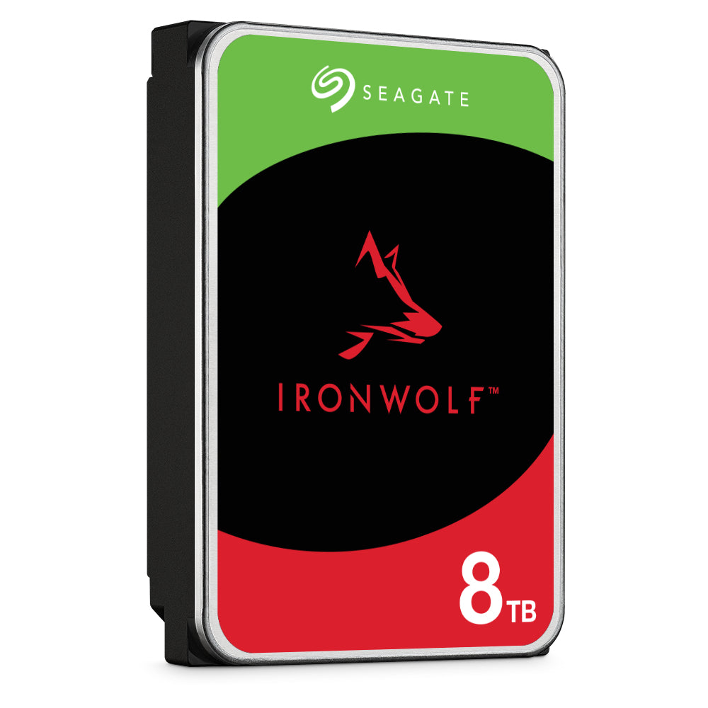 Seagate IronWolf ST8000VN004B1 – 8 TB, 3,5" SATA III 7'200 U/min