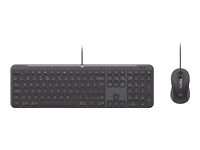 Logitech MK620 für Business – Tastatur-Maus-Set – kabelgebunden – QWERTY (US-INT) – Graphit