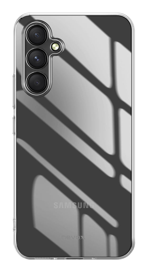 nevox StyleShell Flex – Backcover – für Samsung Galaxy A37 5G, TPU, Transparent