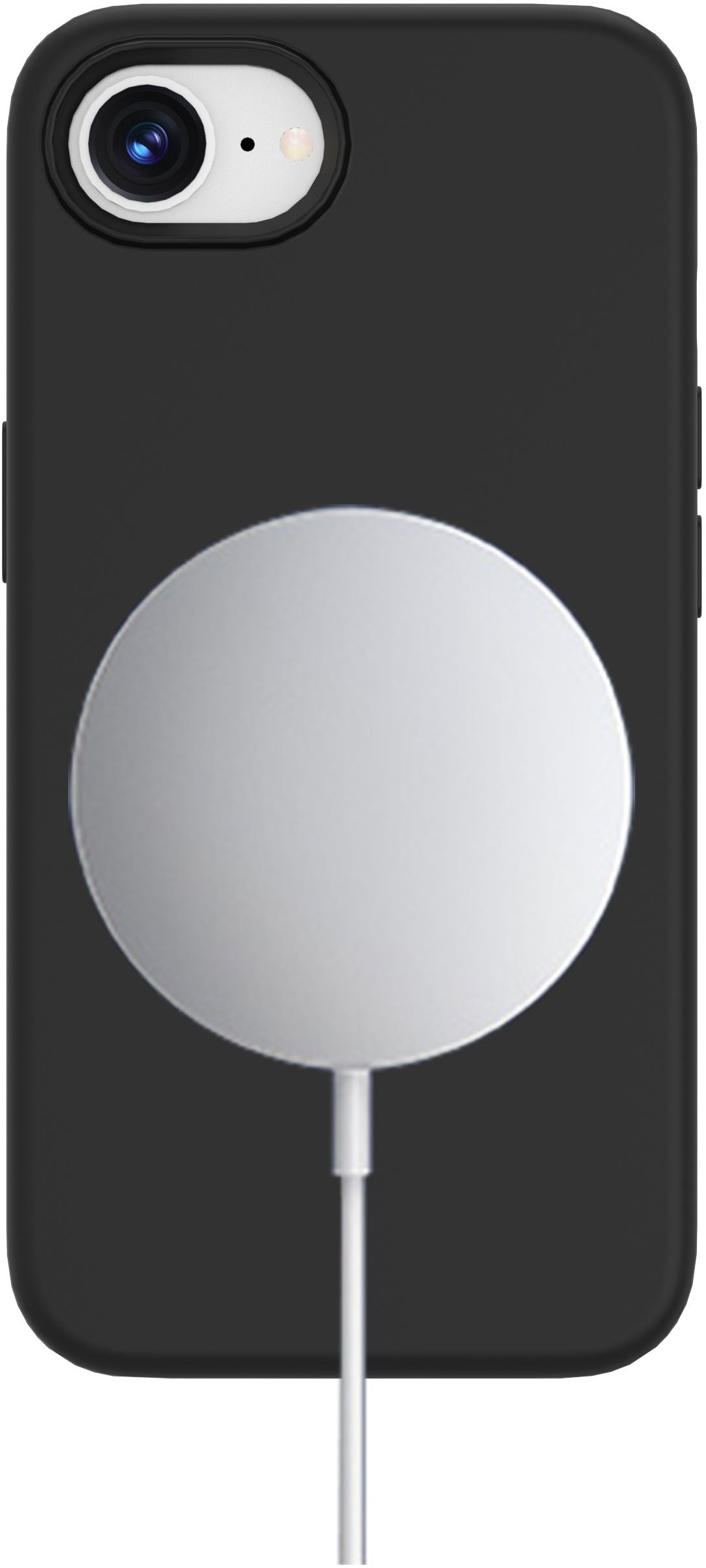 eSTUFF INFINITE ROME Backcover – für iPhone, PC+Silikon, Schwarz
