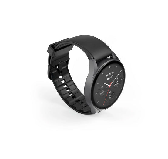 Hama 8900 45 mm GPS – Aluminium Schwarz, für Android