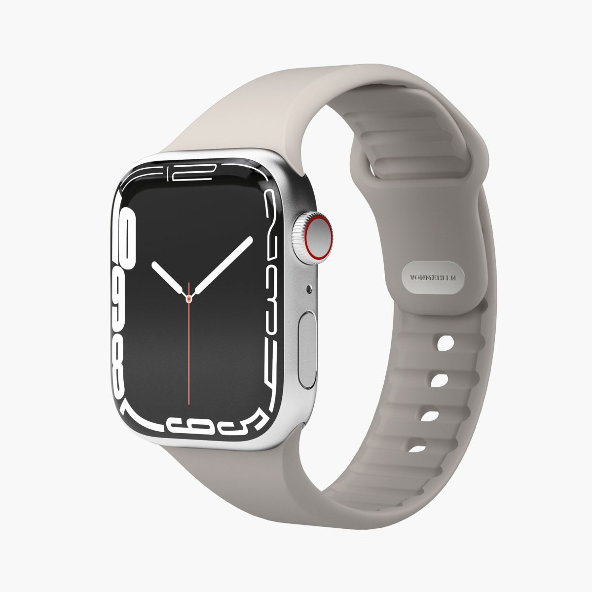 Vonmählen Classic Band 2 – Silikon, Beige, für Apple Watch