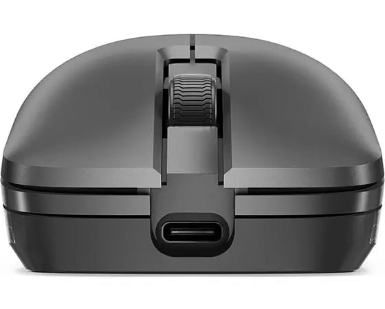 Lenovo M600S Gaming-Maus – kabellos, Bluetooth + 2,4 GHz, USB-C, 19'000 dpi, 6 Tasten, beidhändig, grau