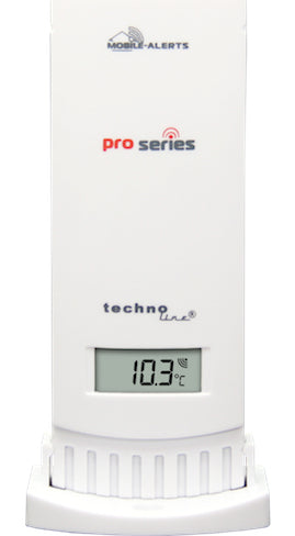 Technoline Pro Series MA 10241 – Sensor – Temperatur & Luftfeuchte, Batteriebetrieb – für Mobile Alerts