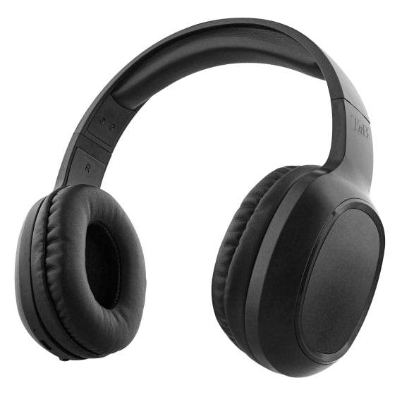 T'nB HASHTAG Over-Ear Kopfhörer – Kabel + BT 5,0, Schwarz