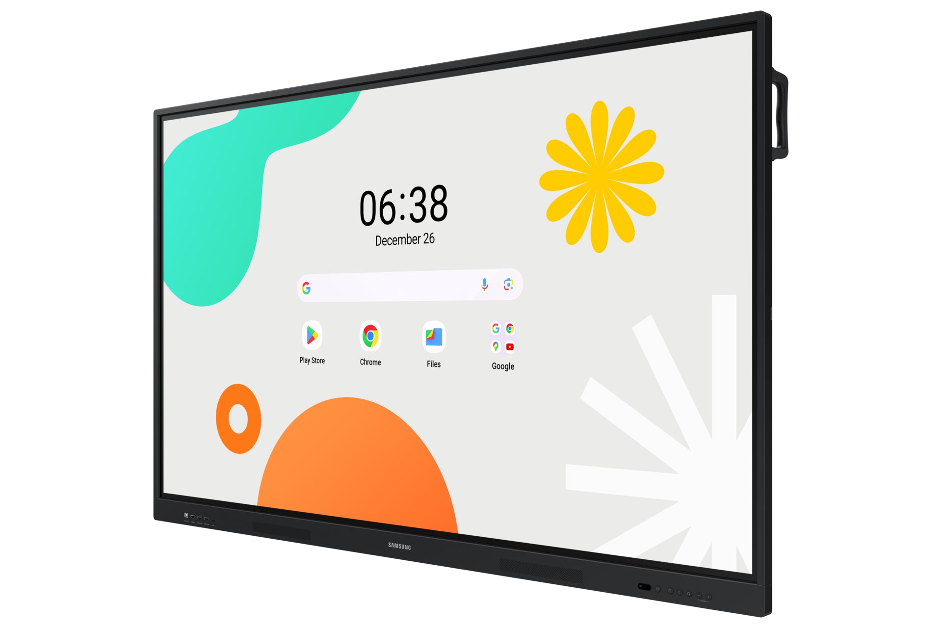 Samsung Whiteboard – 171,7 × 103,2 cm, Wandmontage, inkl. Stylus, Fernbedienung