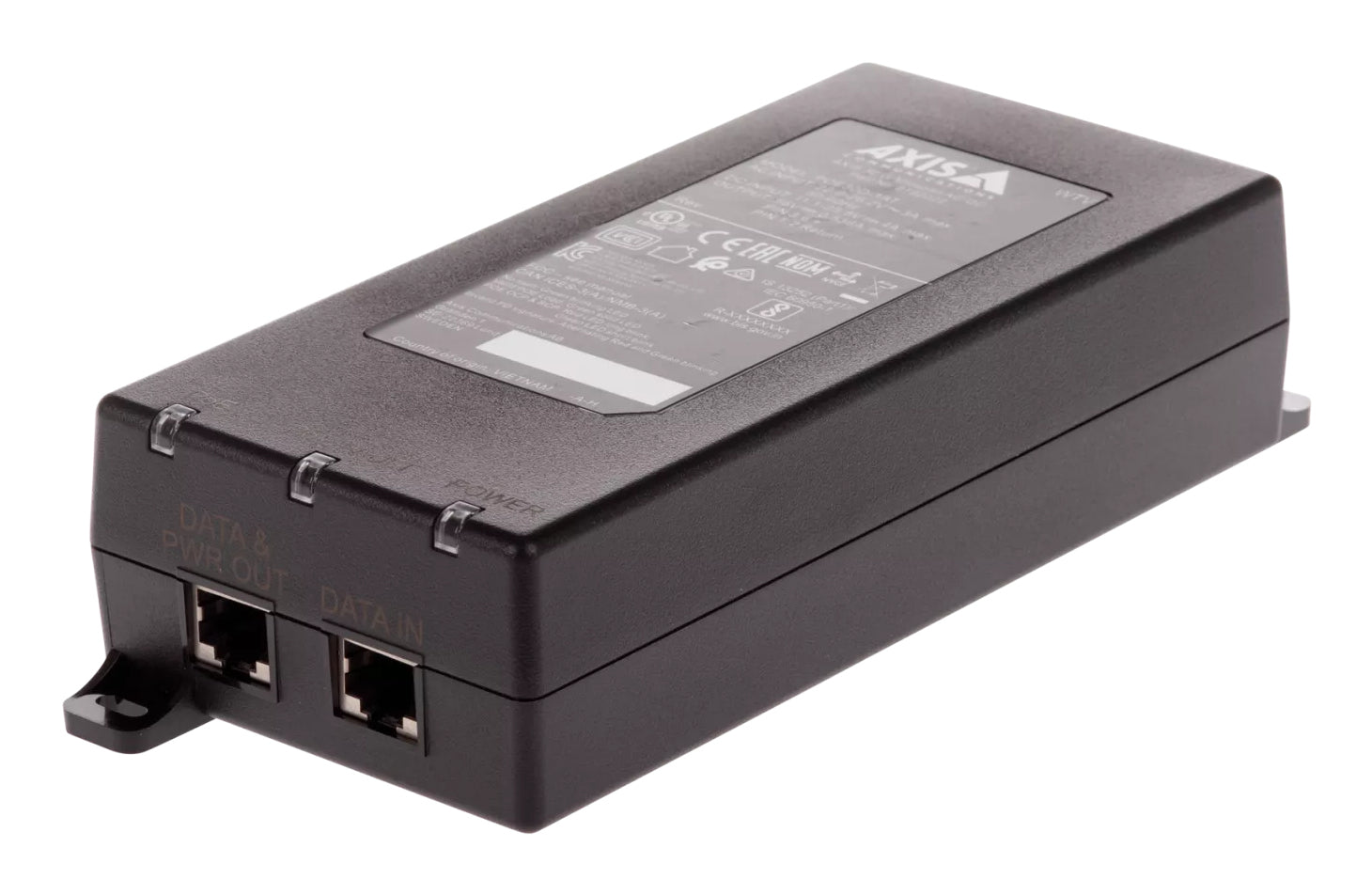 Axis 02209-001 PoE-Injektor 90 W – IEEE 802.3bt – RJ-45×2