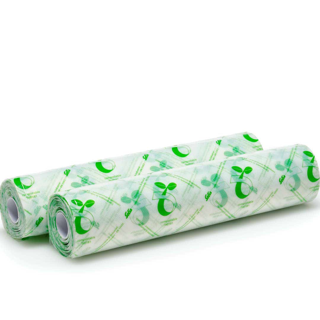 Solis Vakuumierrolle – 30 × 6 m, 2 Rollen, Kunststoff, Transparent