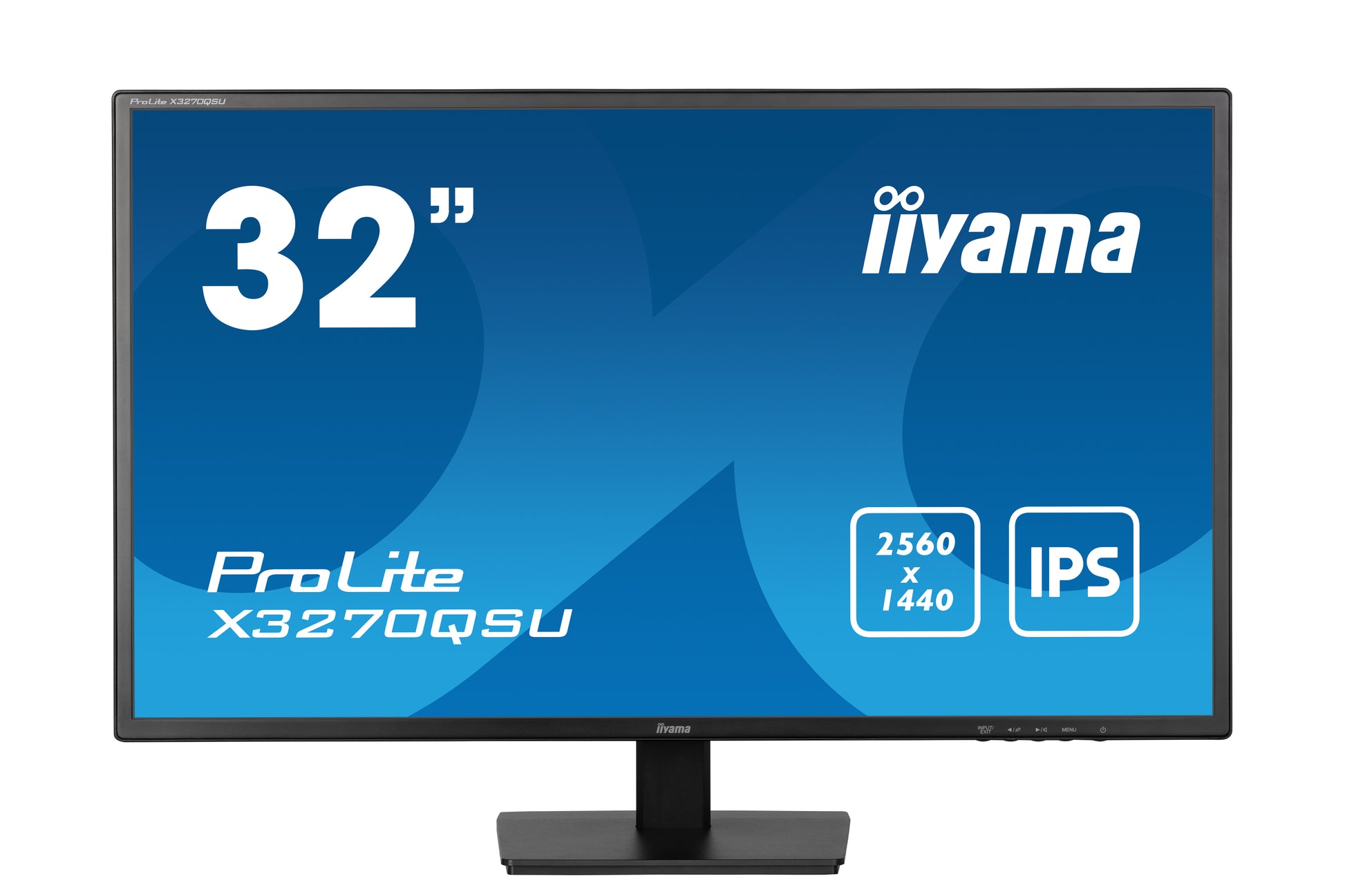 iiyama X3270QSU-B1 – Monitor, 32", 2560 × 1440 (WQHD), IPS