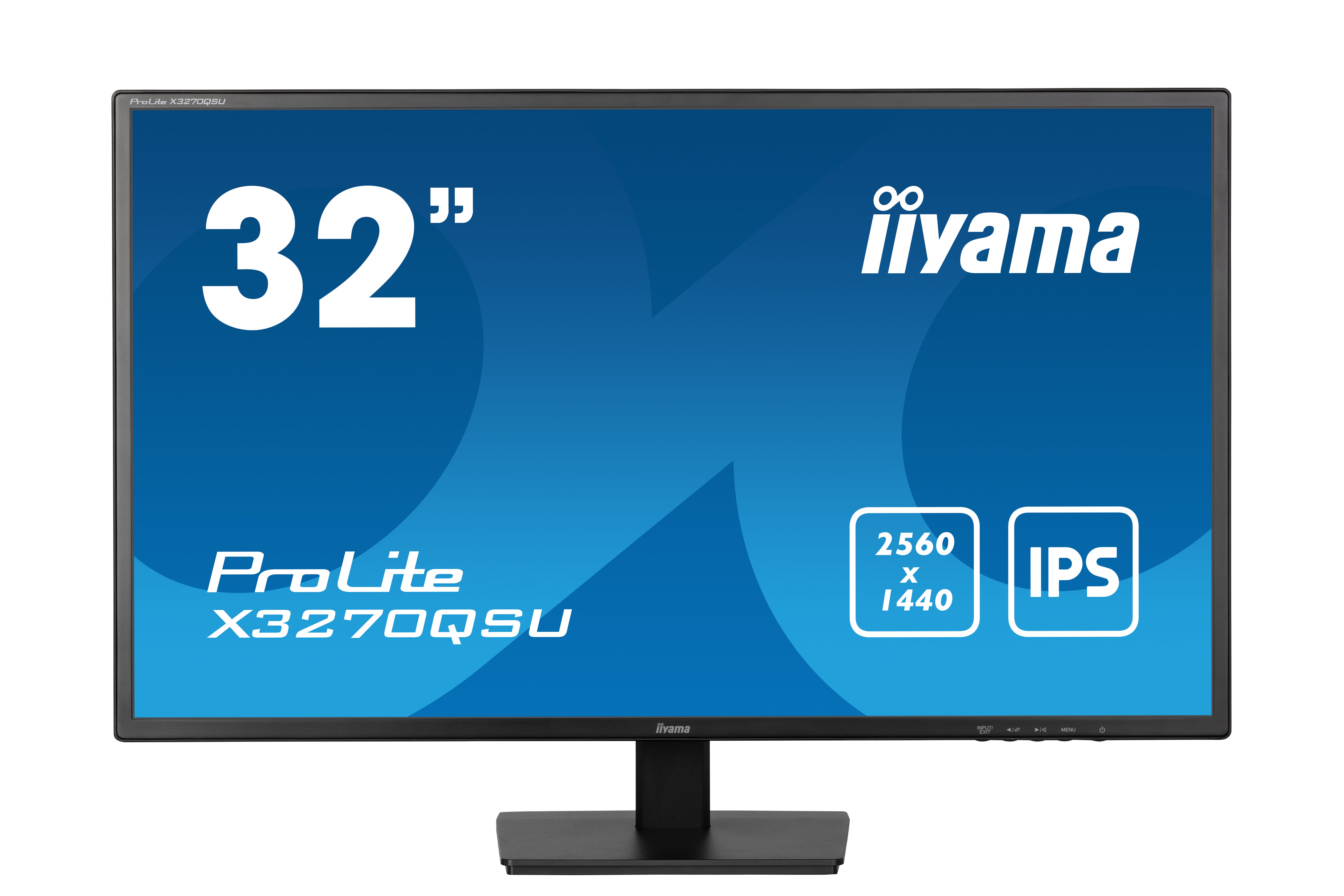iiyama X3270QSU-B1 – Monitor, 32", 2560 × 1440 (WQHD), IPS