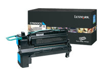 Lexmark Toner – cyan, 20000 Seiten – für Farb-Laserdrucker/Multifunktionsgeräte