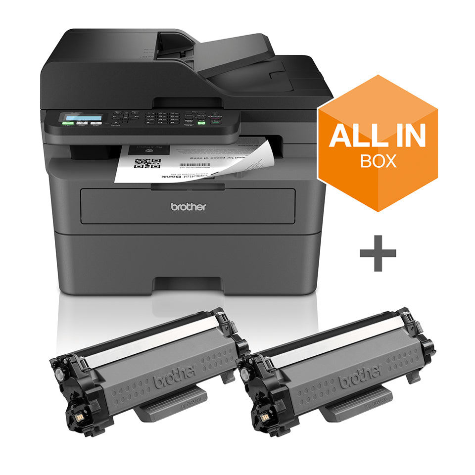 Brother MFC-L2827DWXL – S/W Laser-MFP A4 – 32 ppm S/W