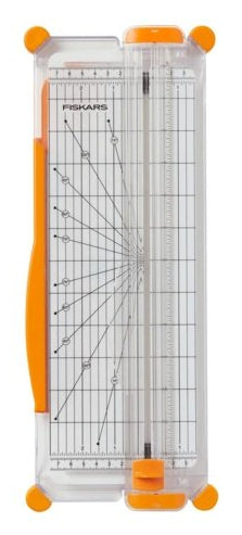 Fiskars 1077799 Papierschneider – Schnittlänge 30,5 cm, für A3/A4, 10 Blätter