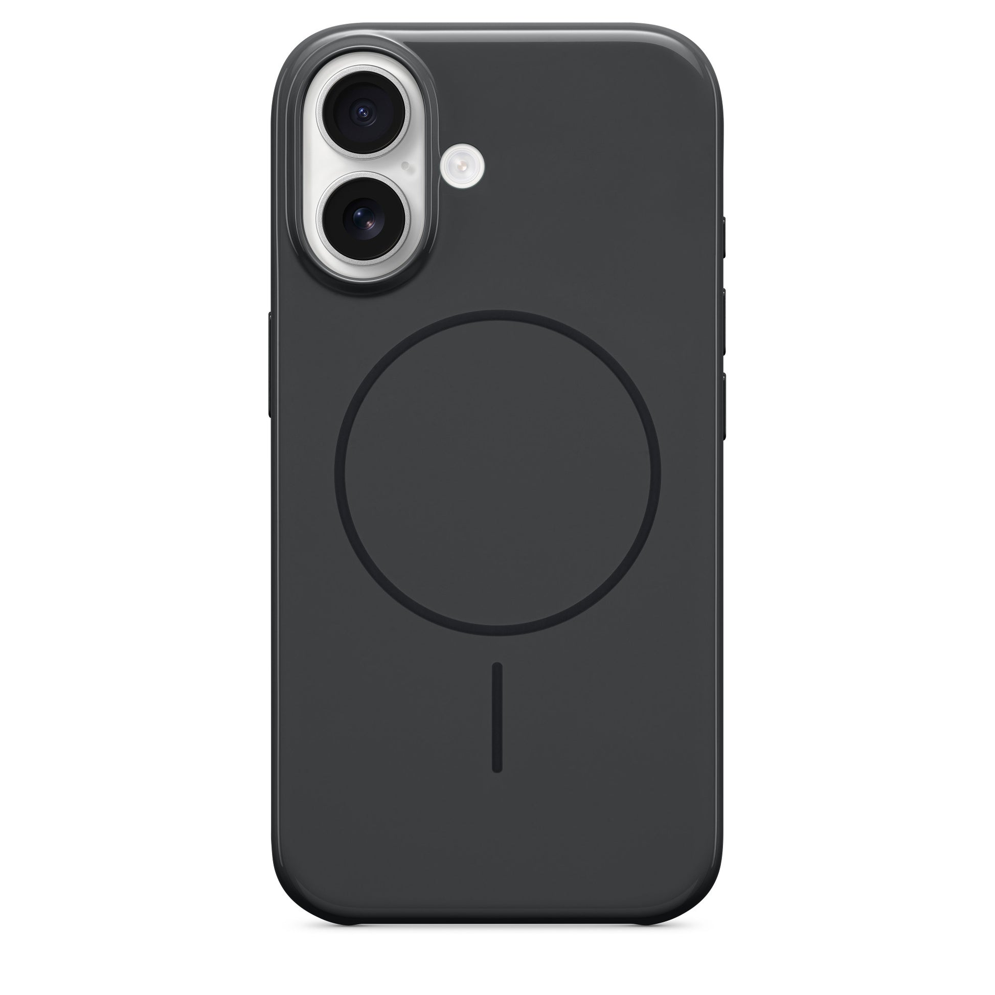 Apple Beats Backcover – für Apple iPhone 16, MagSafe, PC+TPU+Mikrofaser, Nachtschwarz