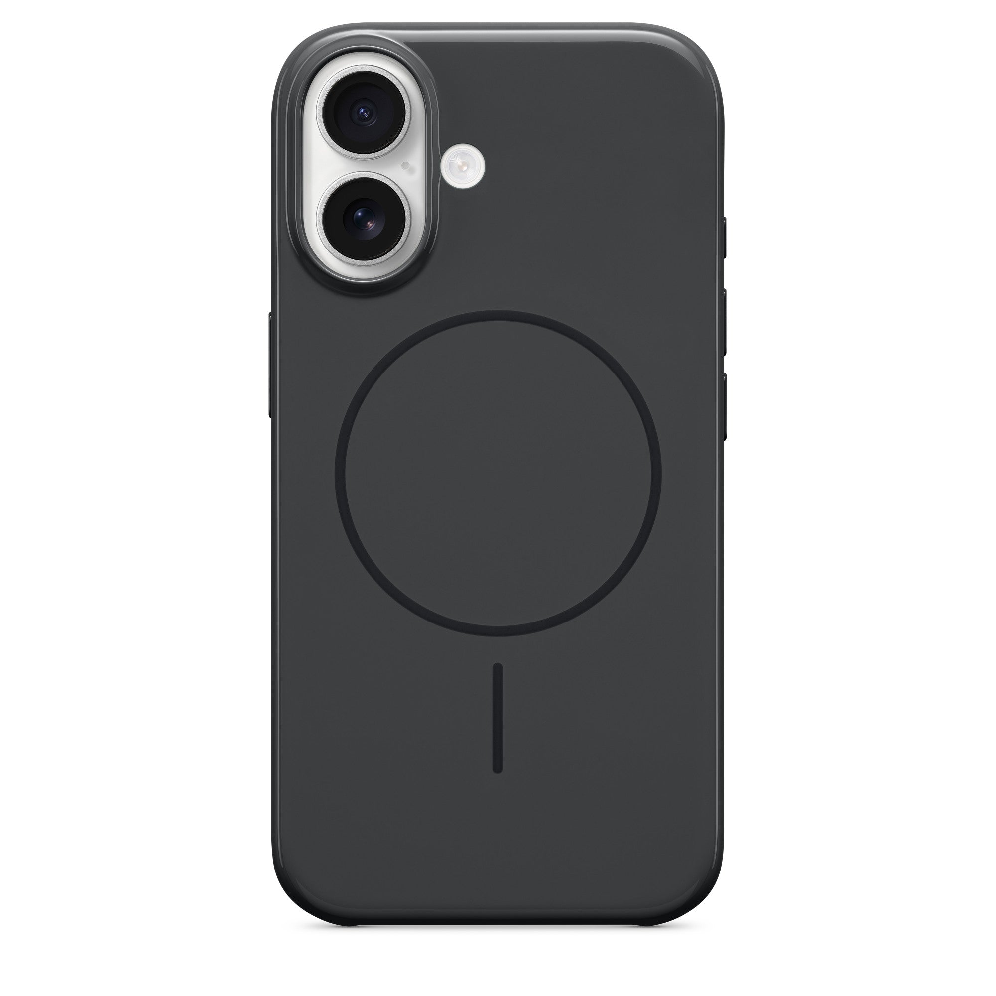 Apple Beats Backcover – für Apple iPhone 16, MagSafe, PC+TPU+Mikrofaser, Nachtschwarz