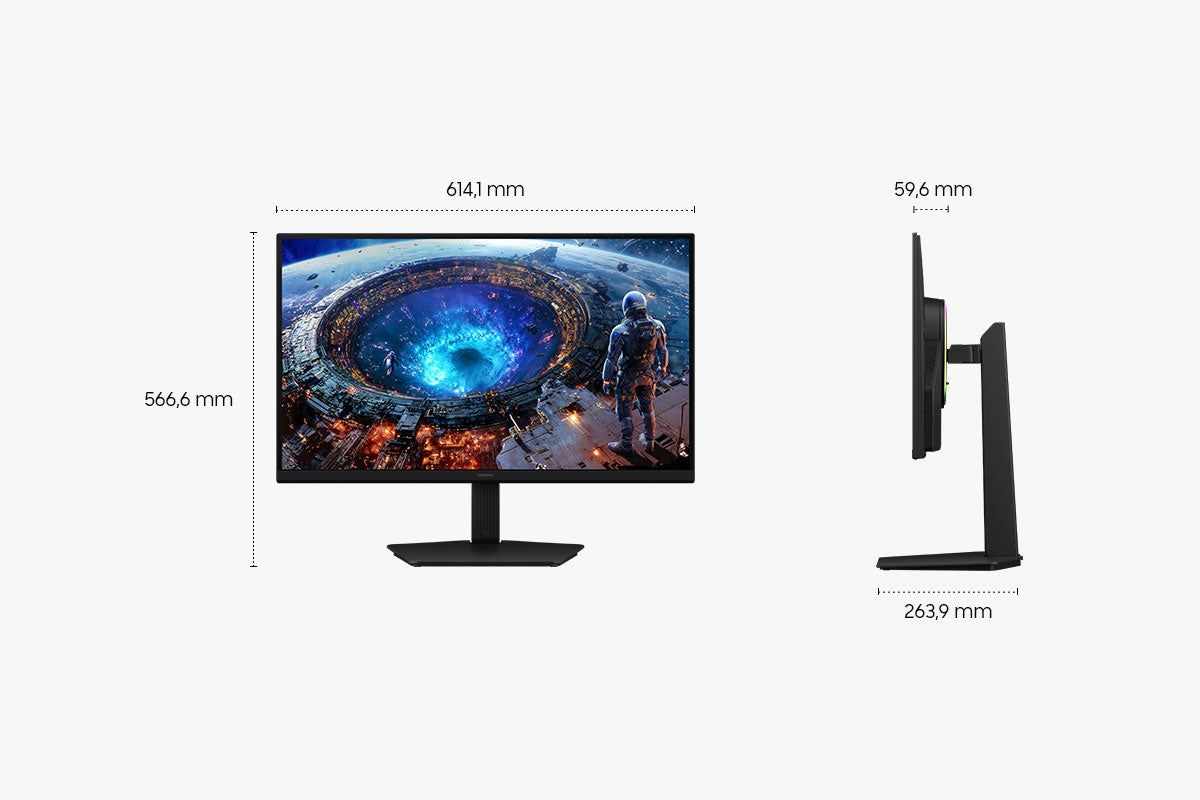 Samsung Odyssey G8 G80HF – 27", 5120 × 2880, IPS, 360 Hz, HDR10+