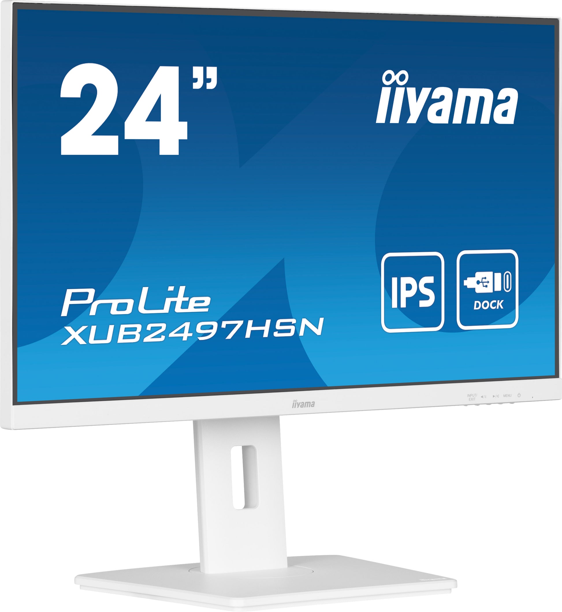 iiyama ProLite XUB2497HSN-W2 – Monitor, 23,8" 1920 × 1080 (Full HD), IPS, 300 cd/m²