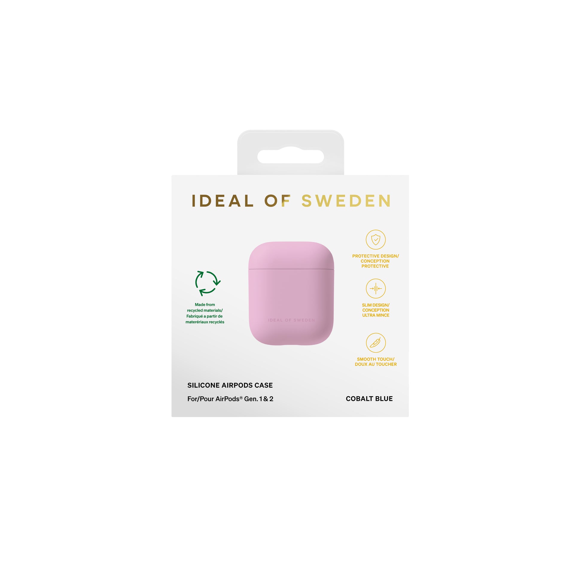 iDeal of Sweden Schutzhülle – für Apple AirPods (Gen 1/2) – Polycarbonat – Pink