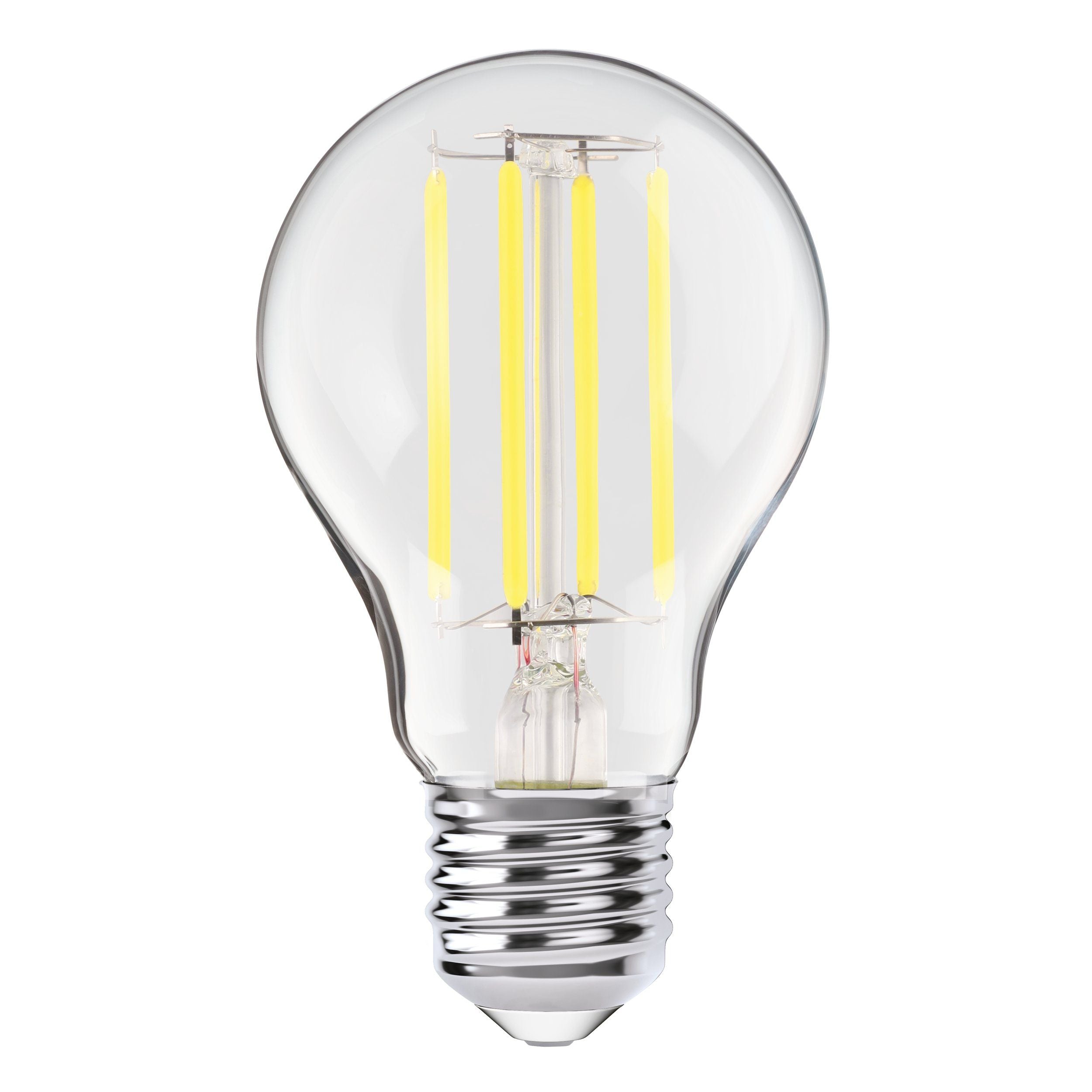 EGLO Leuchtmittel E27 A-Form – Warmweiss 3000 K, 470 lm, 2,2 W – 1 Stk. – Klar