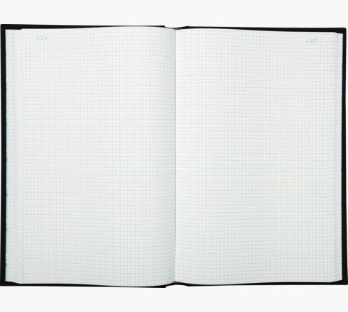 Exacompta Notizbuch, 360 × 225 mm, kariert, 300 Seiten, 110 g/m²