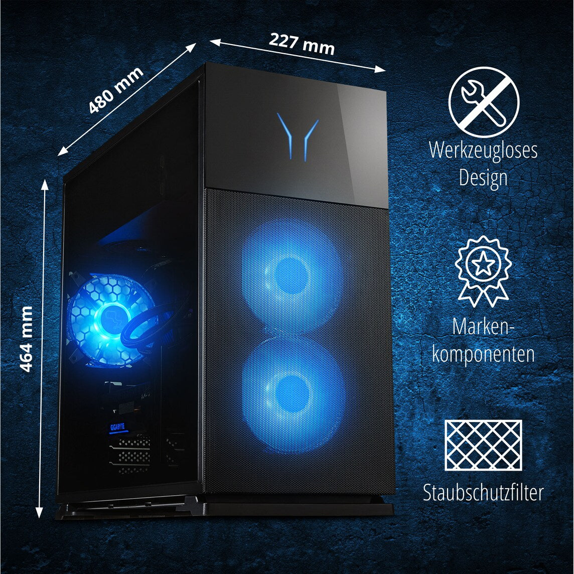 Medion Erazer Hunter X30 Tower – Intel Core Ultra 9 285, 32 GB RAM, 2 TB SSD, Windows 11 Home
