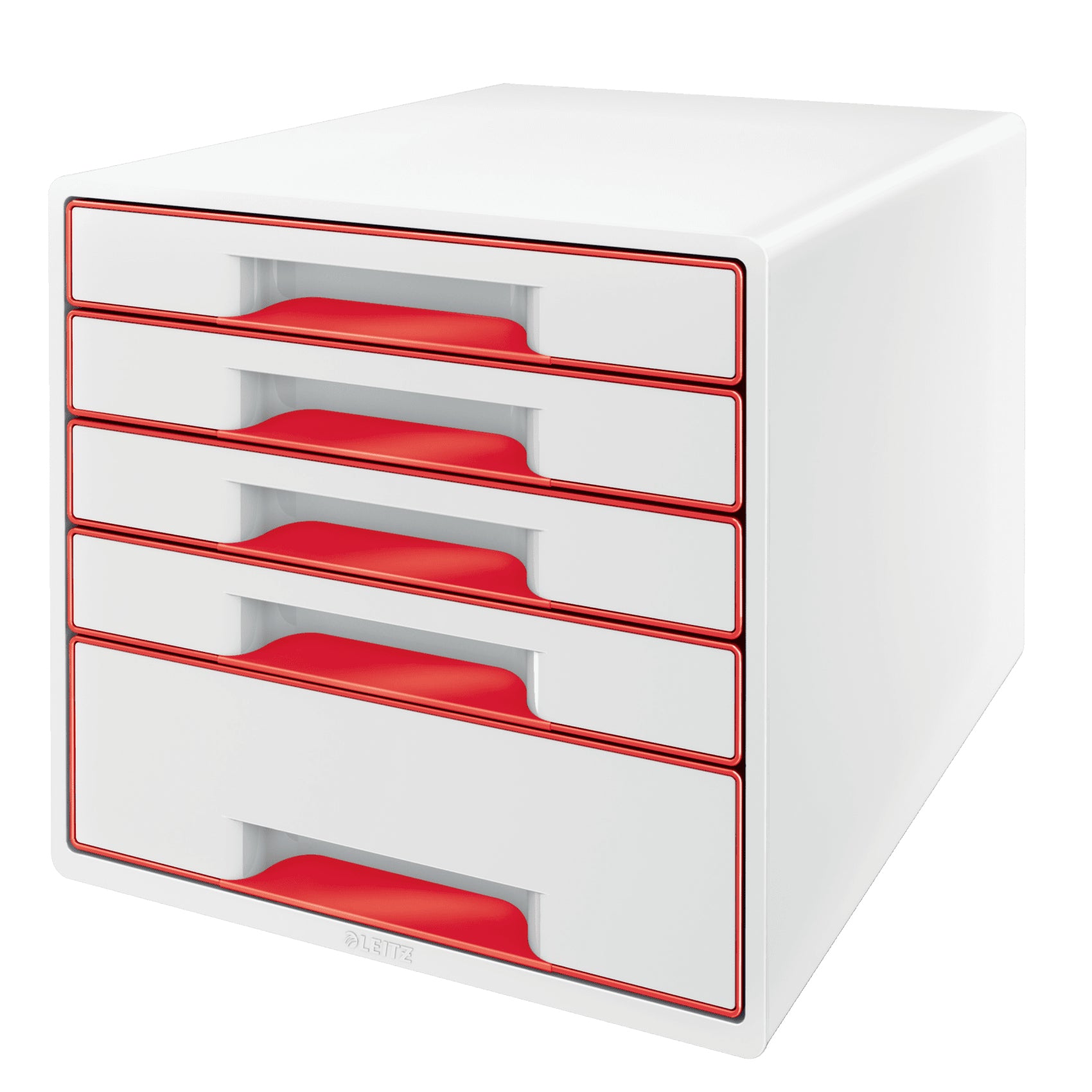 Leitz Schubladenbox Wow Cube – für Format DIN A4 Maxi – 270 × 287 × 363 mm