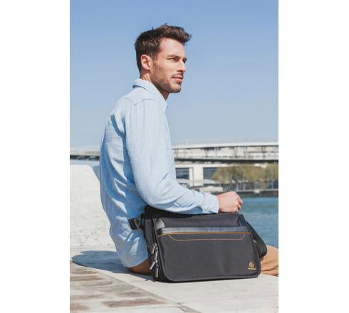 Exacompta 17234E Notebook-Tasche – für Notebooks bis 14", schwarz